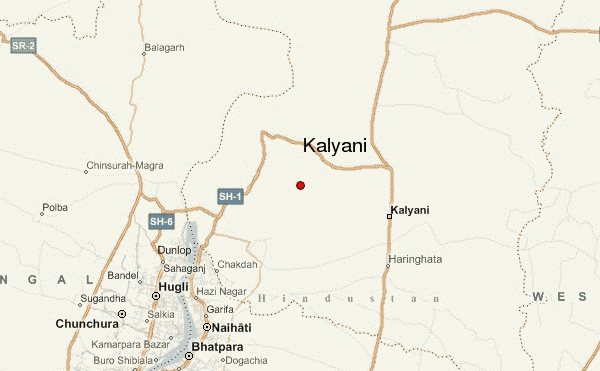 Kalyani Land Map Image